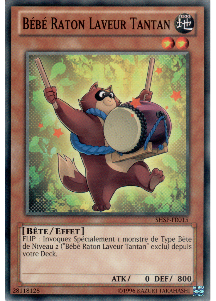 Bébé Raton Laveur Tantan (Common Unlimited)