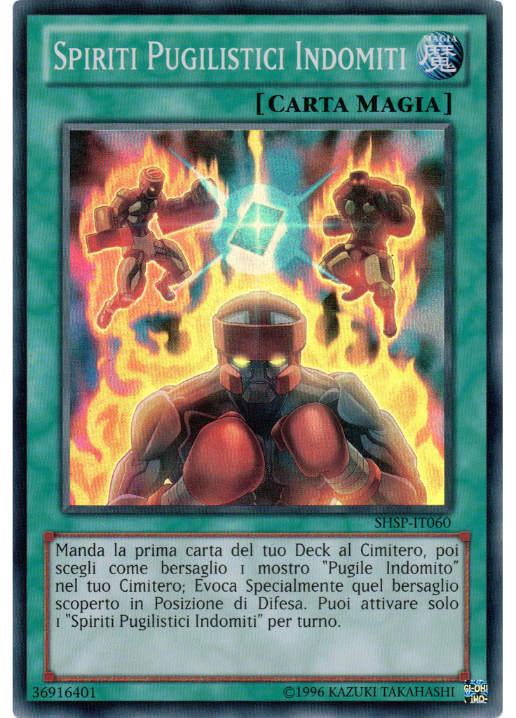 Spiriti Pugilistici Indomiti (Super Rare Unlimited)