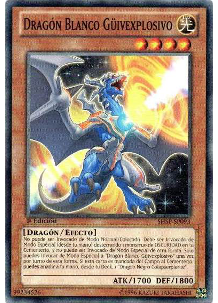 Dragón Blanco Güivexplosivo