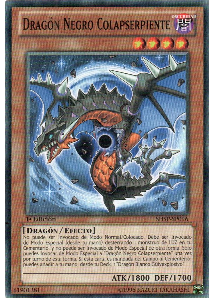 Dragón Negro Colapserpiente