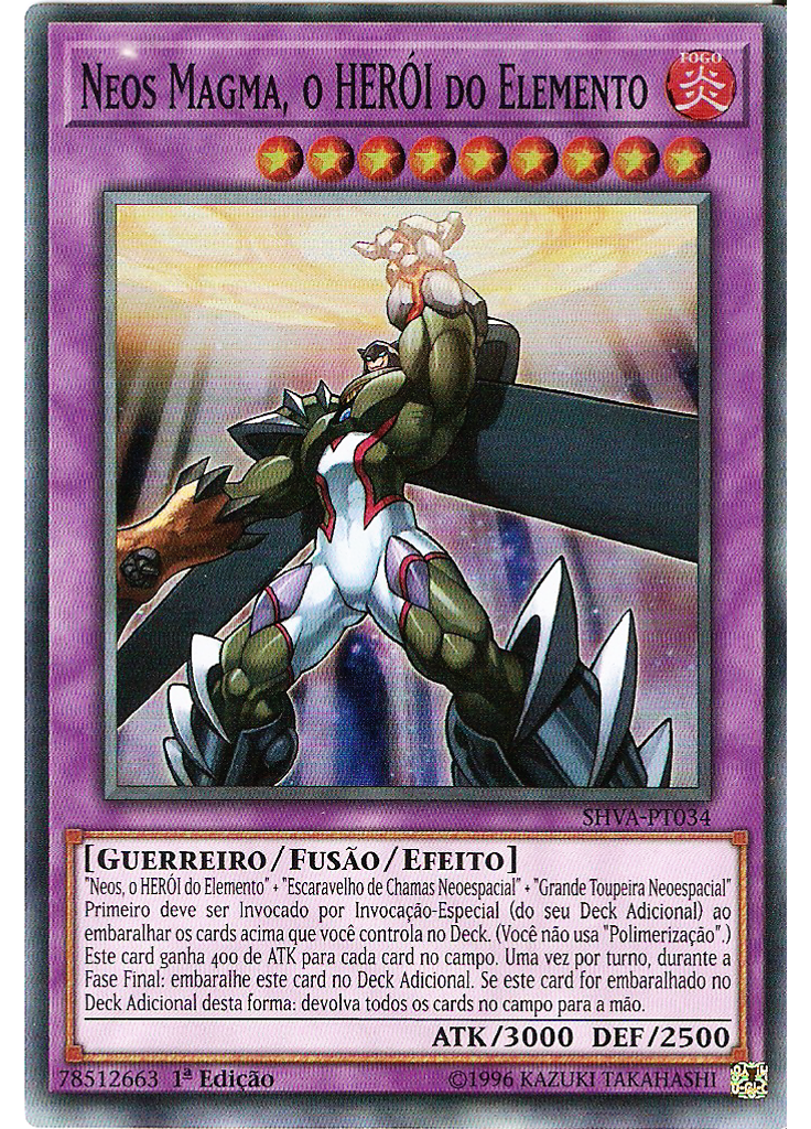 Neos Magma, o HERÓI do Elemento