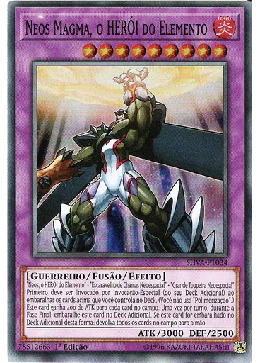 Neos Magma, o HERÓI do Elemento