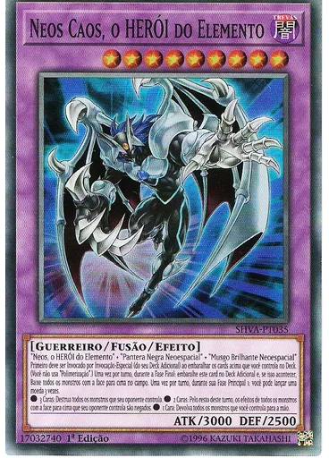 Neos Caos, o HERÓI do Elemento