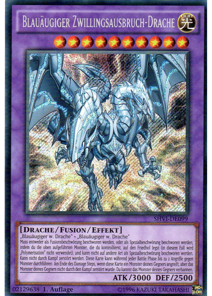 Blauäugiger Zwillingsausbruch-Drache