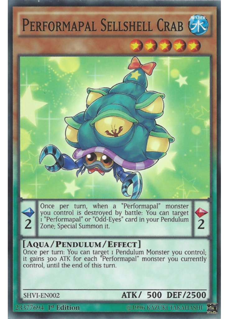 Performapal Sellshell Crab