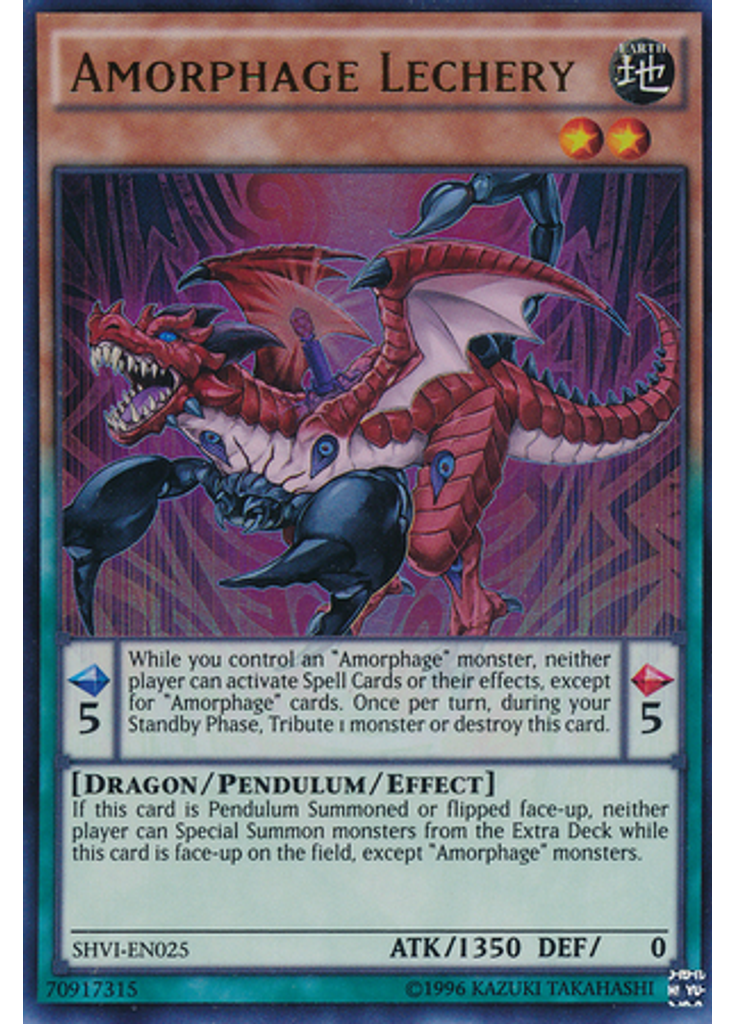 Amorphage Lechery (Ultra Rare Unlimited)