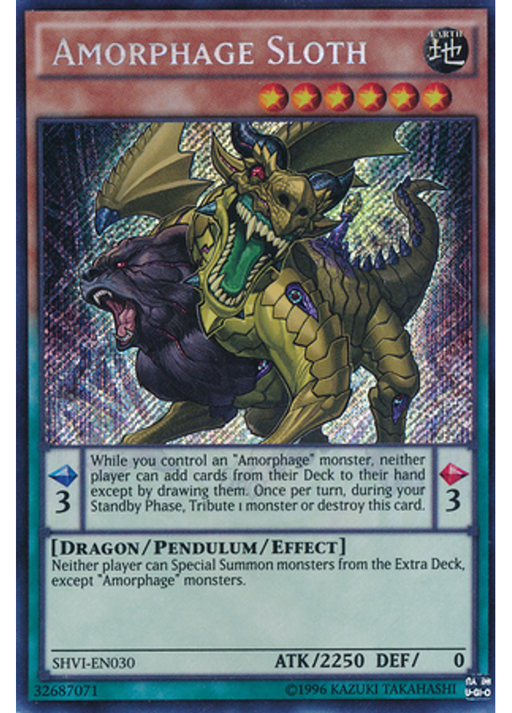 Amorphage Sloth (Secret Rare Unlimited)