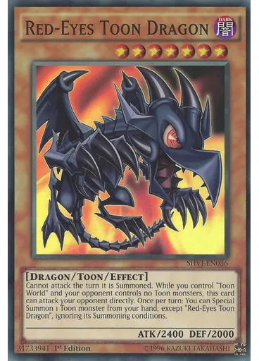 Red-Eyes Toon Dragon