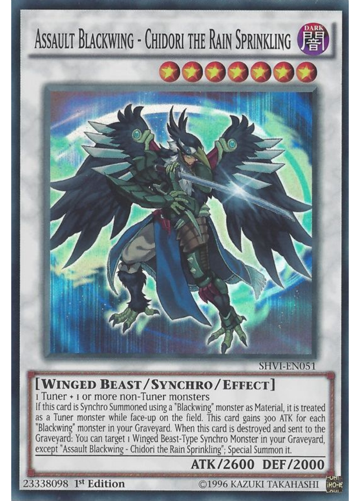 Assault Blackwing - Chidori the Rain Sprinkling