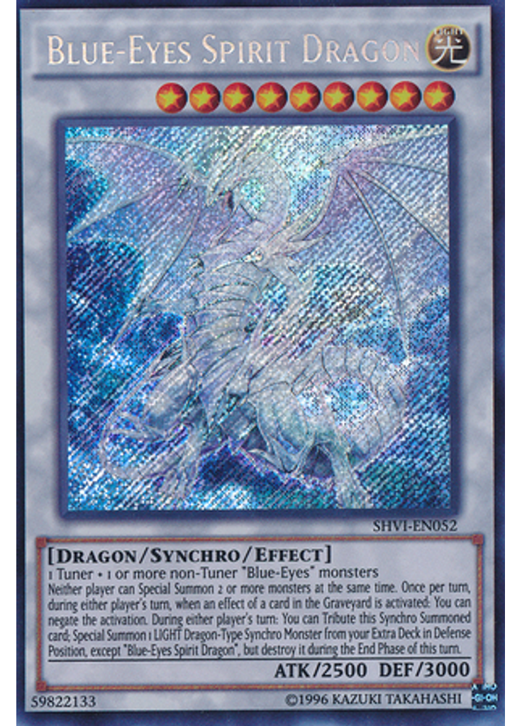 Blue-Eyes Spirit Dragon (Secret Rare Unlimited)