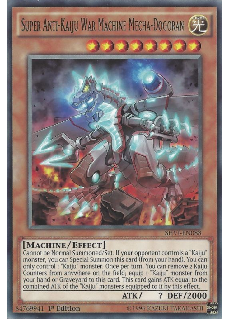 Super Anti-Kaiju War Machine Mecha-Dogoran