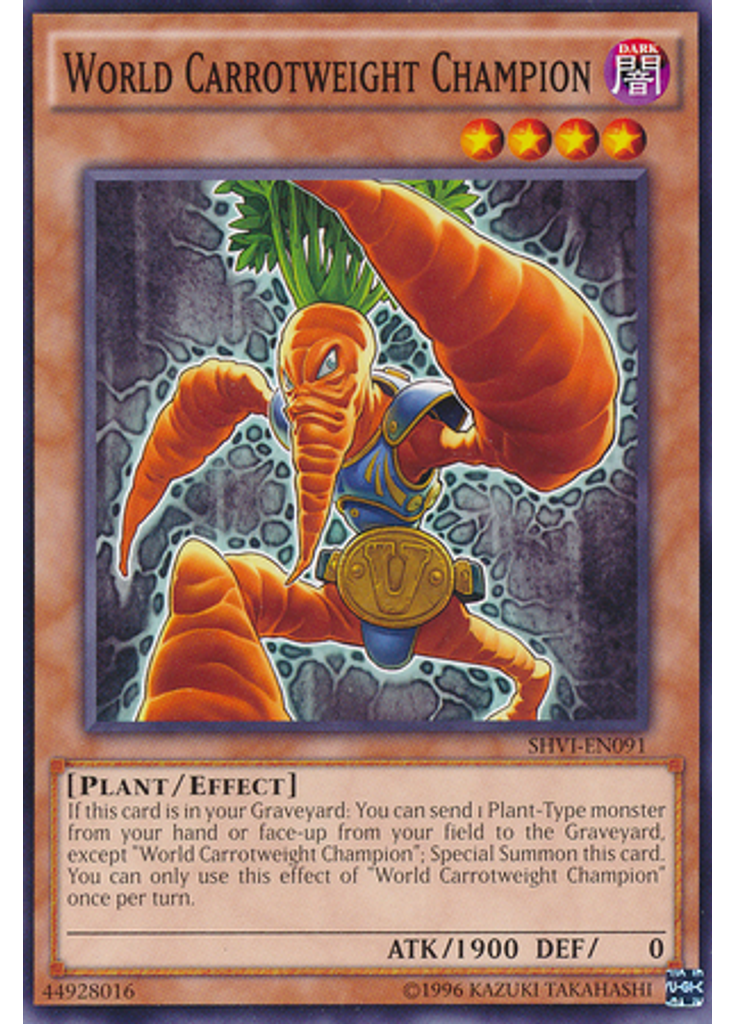 World Carrotweight Champion (Common Unlimited)