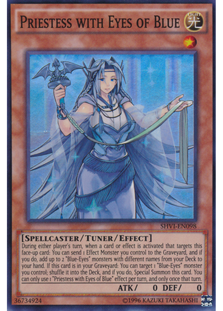 Priestess with Eyes of Blue (Super Rare Unlimited)