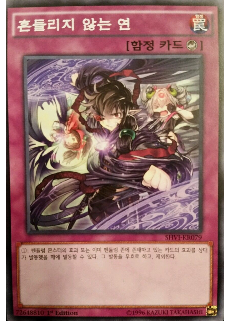 흔들리지 않는 연