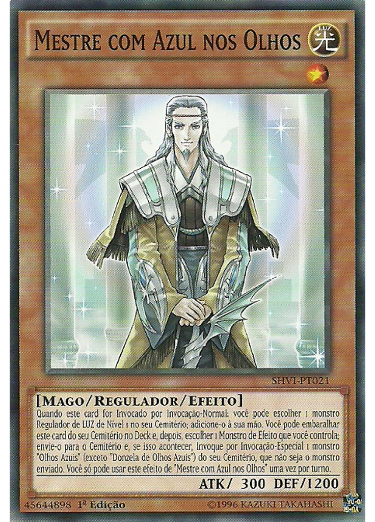 Mestre com Azul nos Olhos