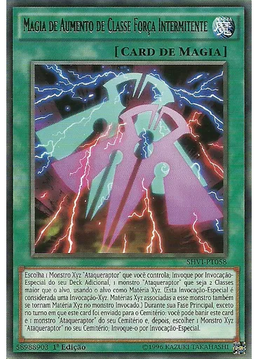 Magia de Aumento de Classe Força Intermitente