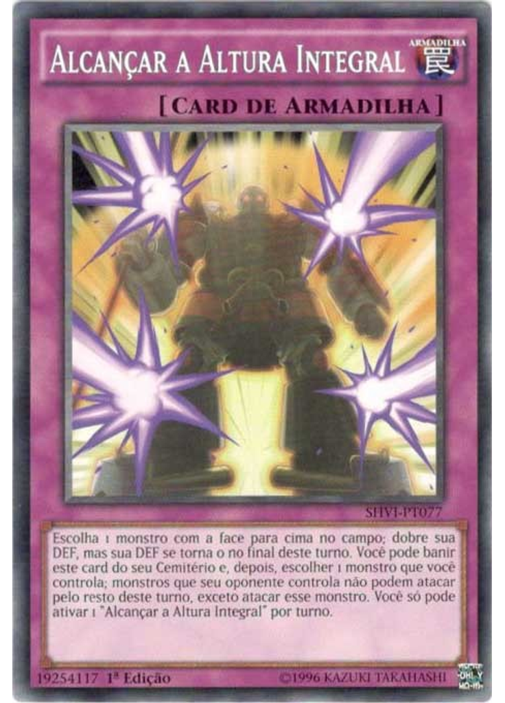 Alcançar a Altura Integral