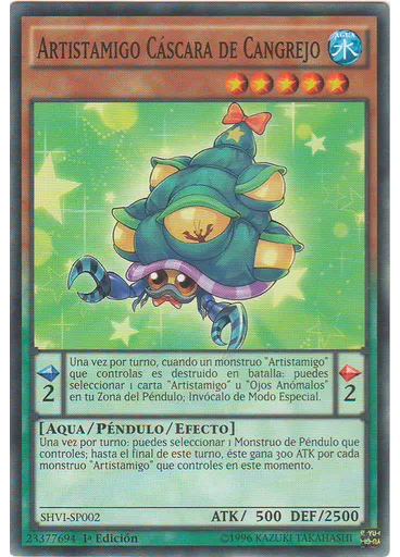 Artistamigo Cáscara de Cangrejo
