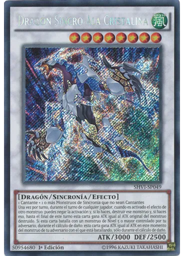 Dragón Sincro Ala Cristalina