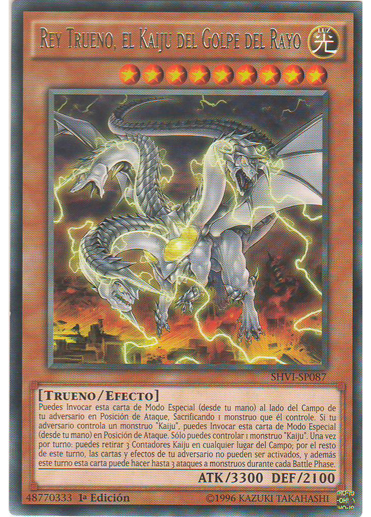Rey Trueno, el Kaiju del Golpe del Rayo