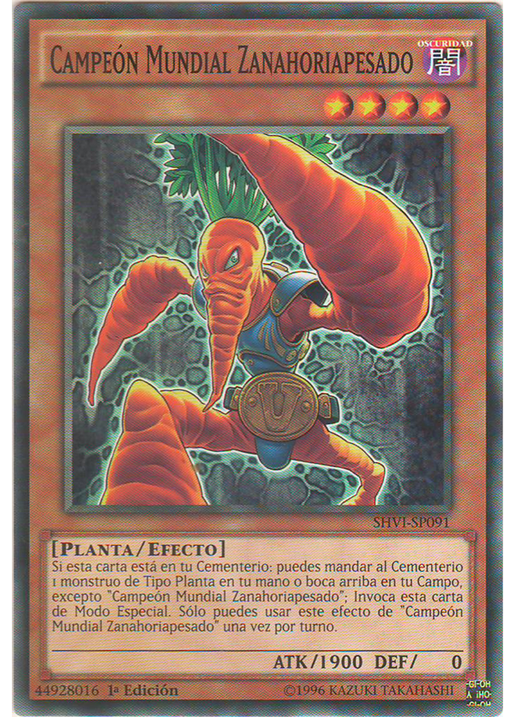 Campeón Mundial Zanahoriapesado