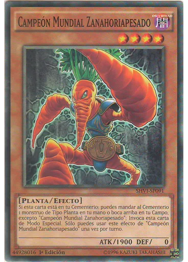 Campeón Mundial Zanahoriapesado