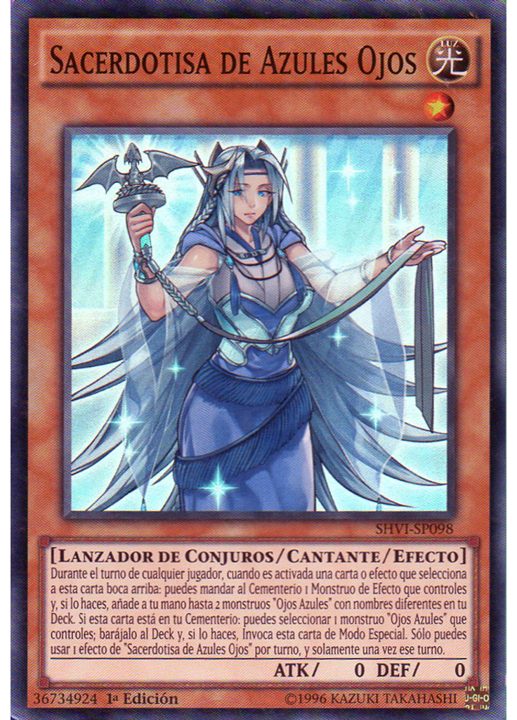 Sacerdotisa de Azules Ojos