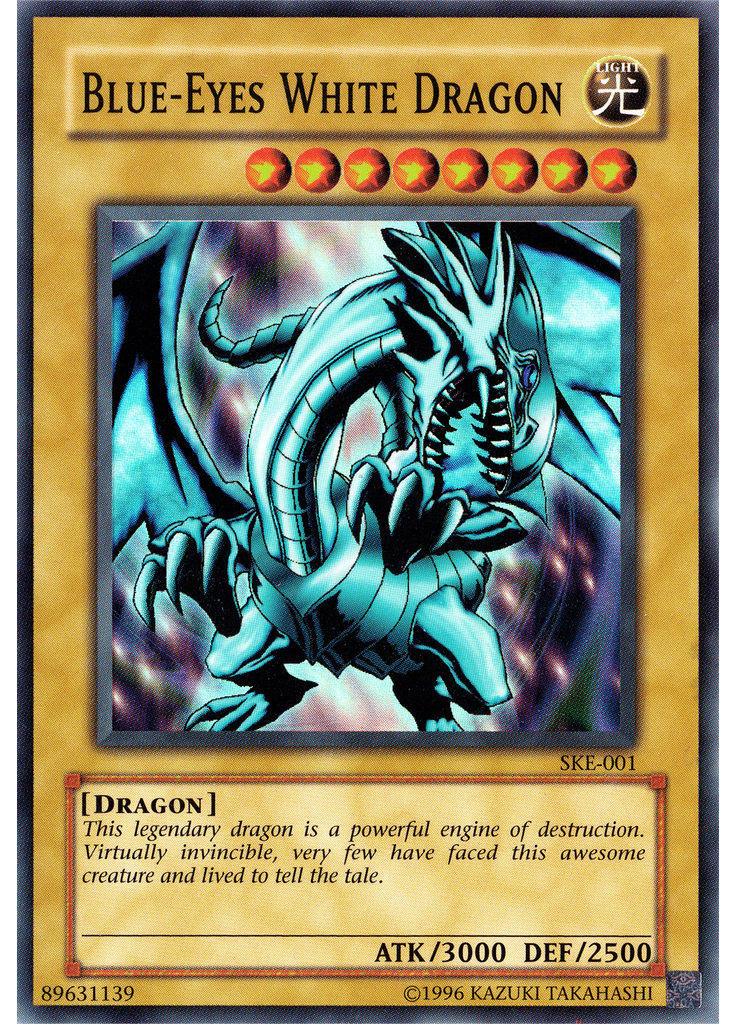 Blue-Eyes White Dragon (Super Rare Unlimited)