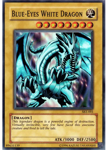 Blue-Eyes White Dragon (Super Rare Unlimited)