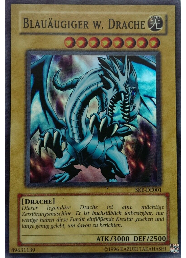 Blauäugiger w. Drache (Super Rare Unlimited)