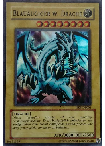 Blauäugiger w. Drache (Super Rare Unlimited)