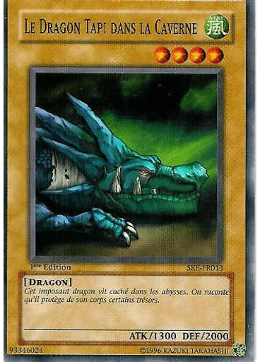Le Dragon Tapi dans la Caverne — Deck de Démarrage: Kaiba Évolution