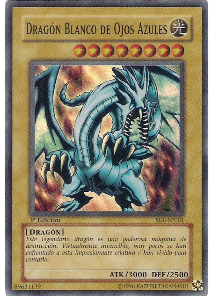 Dragón Blanco de Ojos Azules