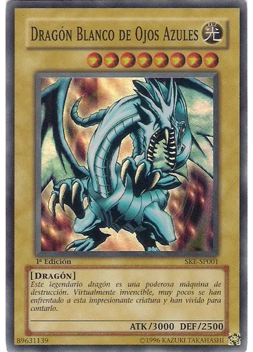 Dragón Blanco de Ojos Azules