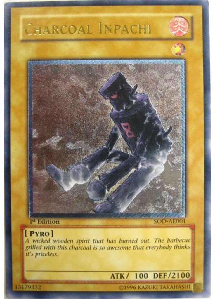 Charcoal Inpachi (Ultimate Rare 1st Edition)