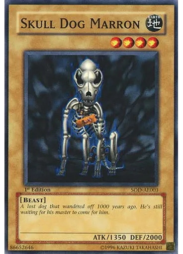 Skull Dog Marron