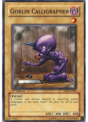 Goblin Calligrapher