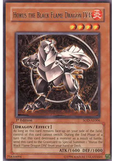 Horus the Black Flame Dragon LV4