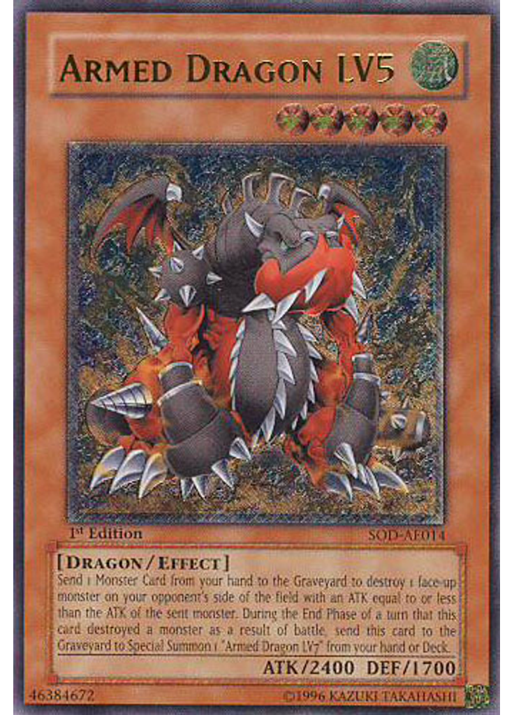 Armed Dragon LV5 (Ultimate Rare 1st Edition)