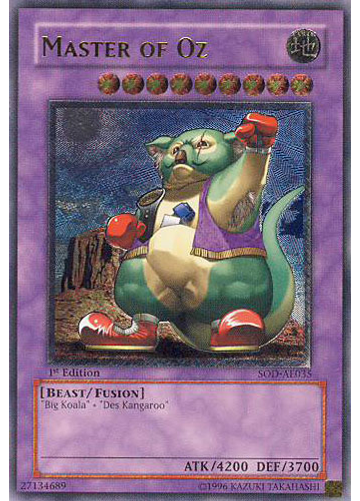 Master of Oz (Ultimate Rare 1st Edition)