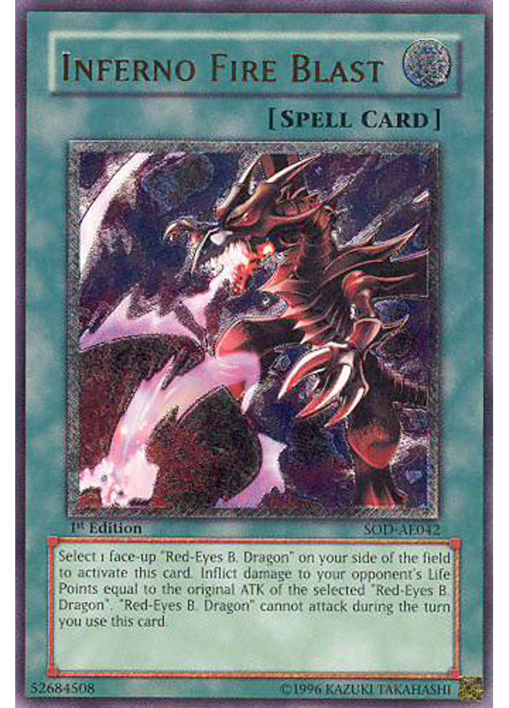 Inferno Fire Blast (Ultimate Rare 1st Edition)