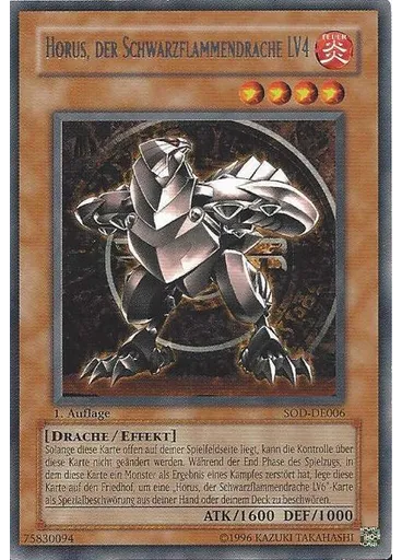 Horus, der Schwarzflammendrache LV4