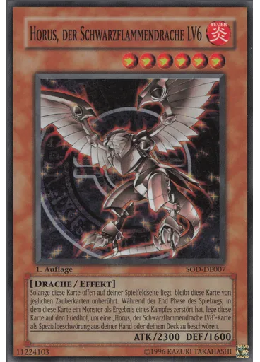 Horus, der Schwarzflammendrache LV6