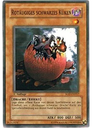 Schwarzes Drachenküken — Soul of the Duelist