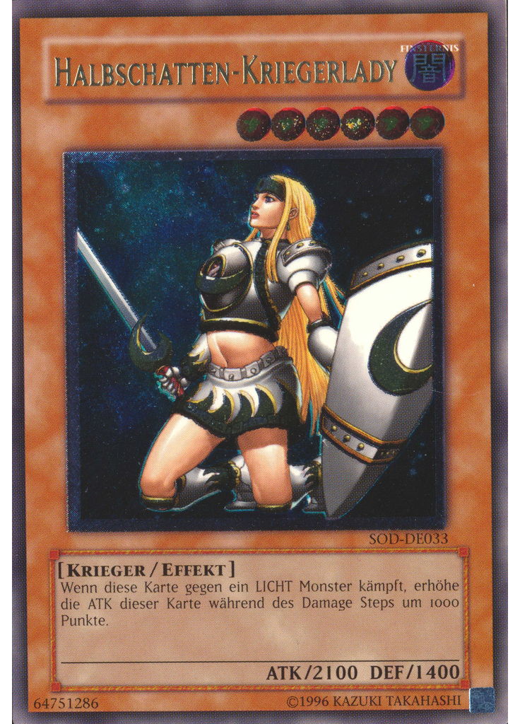 Halbschatten-Kriegerlady (Ultimate Rare Unlimited)