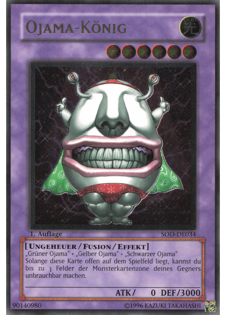 Ojama-König (Ultimate Rare 1st Edition)
