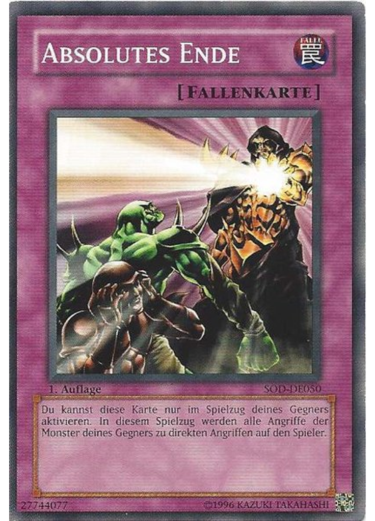 Absolutes Ende