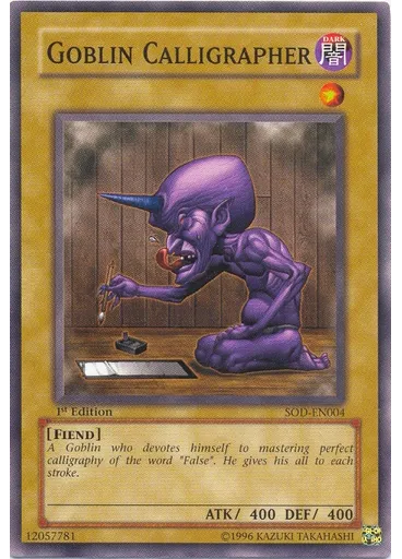 Goblin Calligrapher