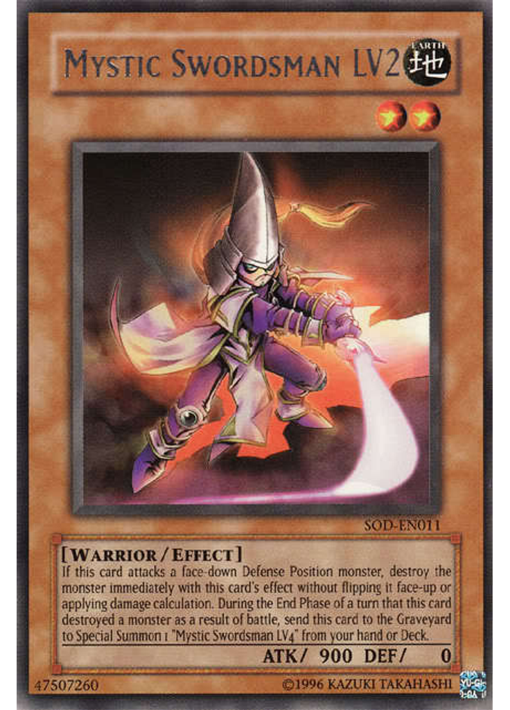 Mystic Swordsman LV2 (Rare Unlimited)