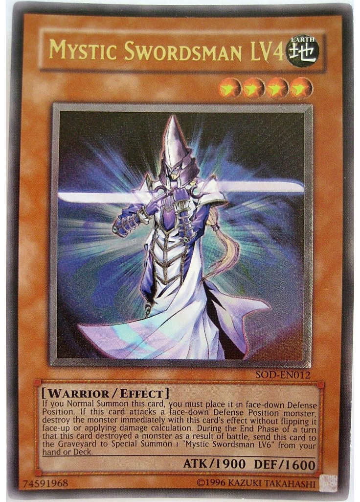 Mystic Swordsman LV4 (Ultimate Rare Unlimited)